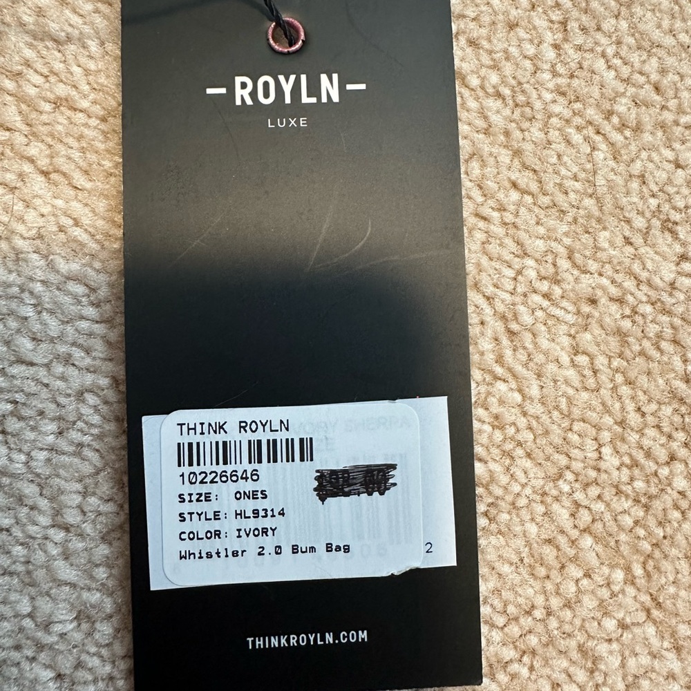 NWT THINK ROYLN Whistler 2.0 Bum Bag - Picture 4 of 4